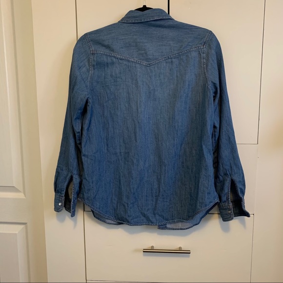 2/$18 Old Navy Classic Denim Shirts - Picture 2 of 5